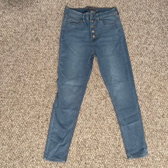JustUSA high rise blue jeans - Picture 1 of 3